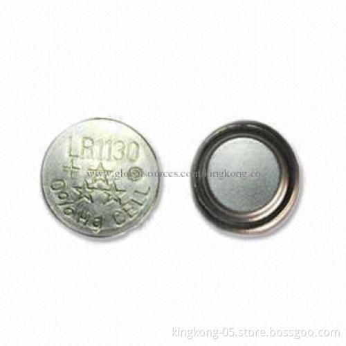 1.5V Alkaline ZnMn Button-cell Battery with CE, RoHS, MSDS and SGS Marks